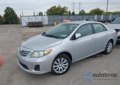 2013 Toyota Corolla Le from USA, damaged, VIN 2T1BU4EE8DC969355